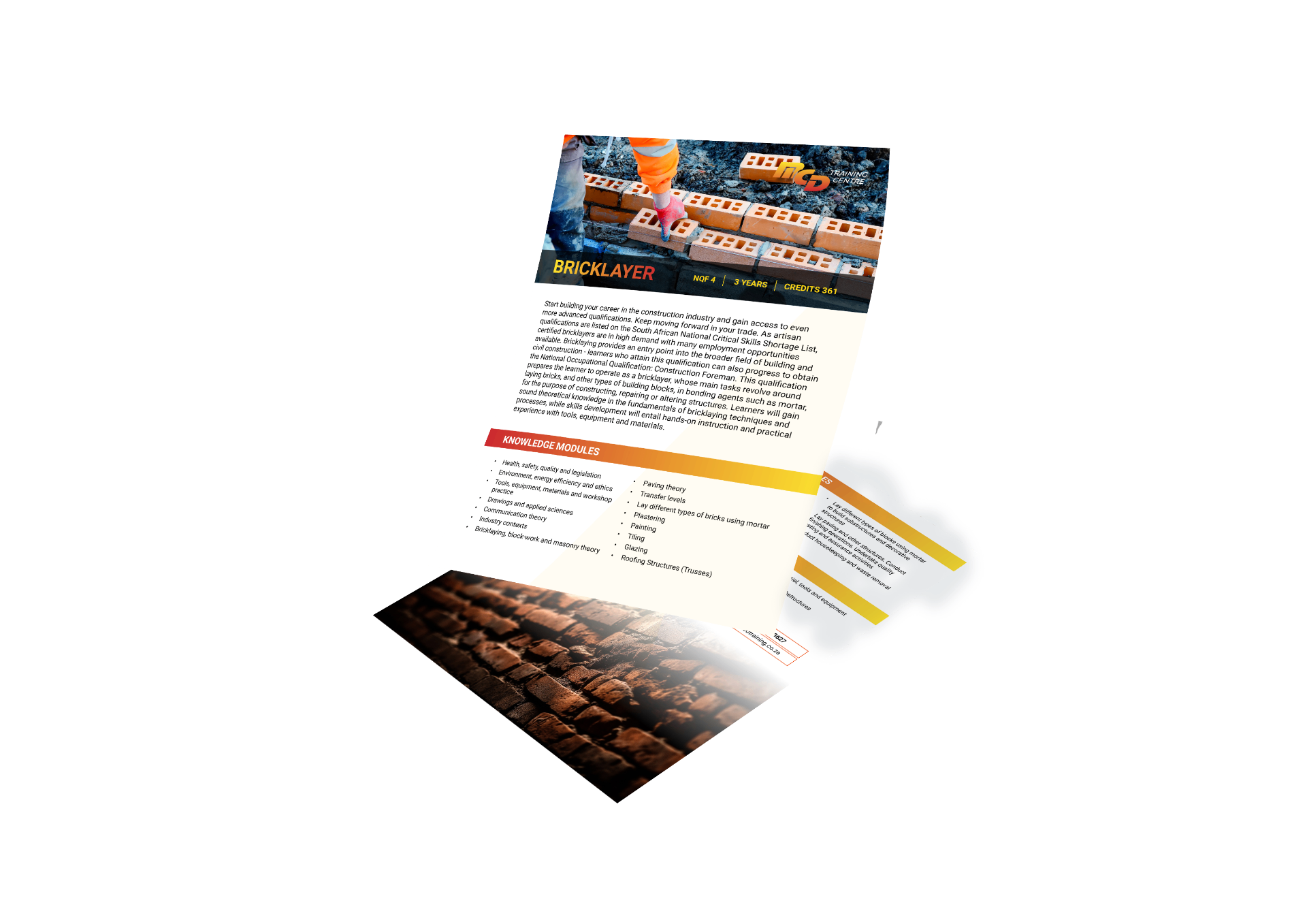 MCD Training — Bricklayer Course