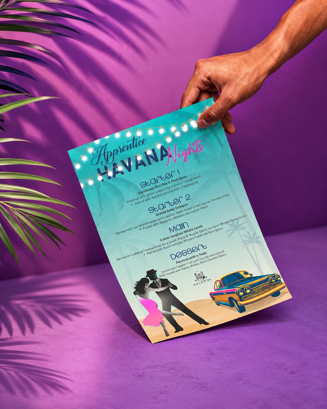 Menu & Event Branding