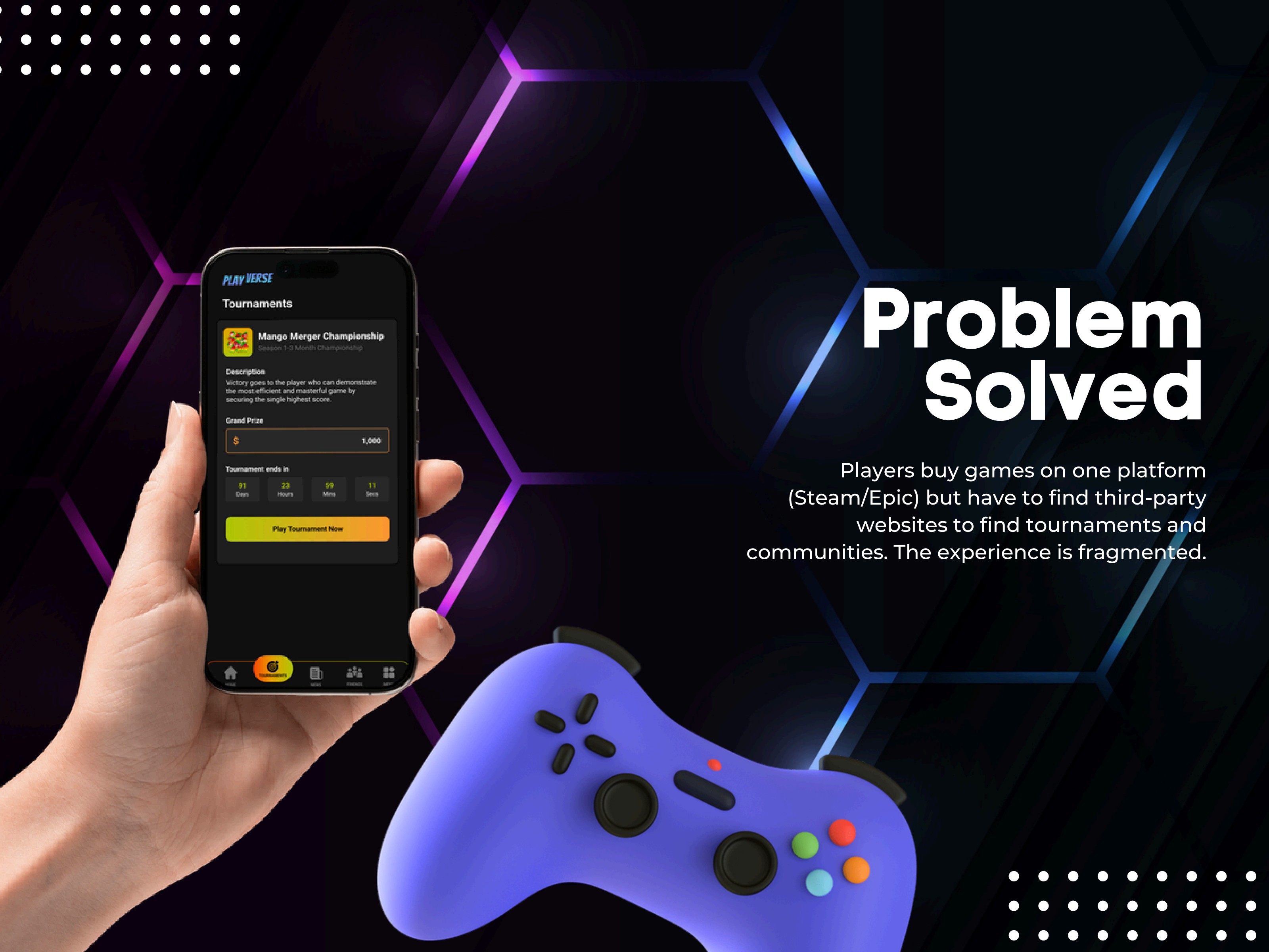 PlayVerse problem solved
