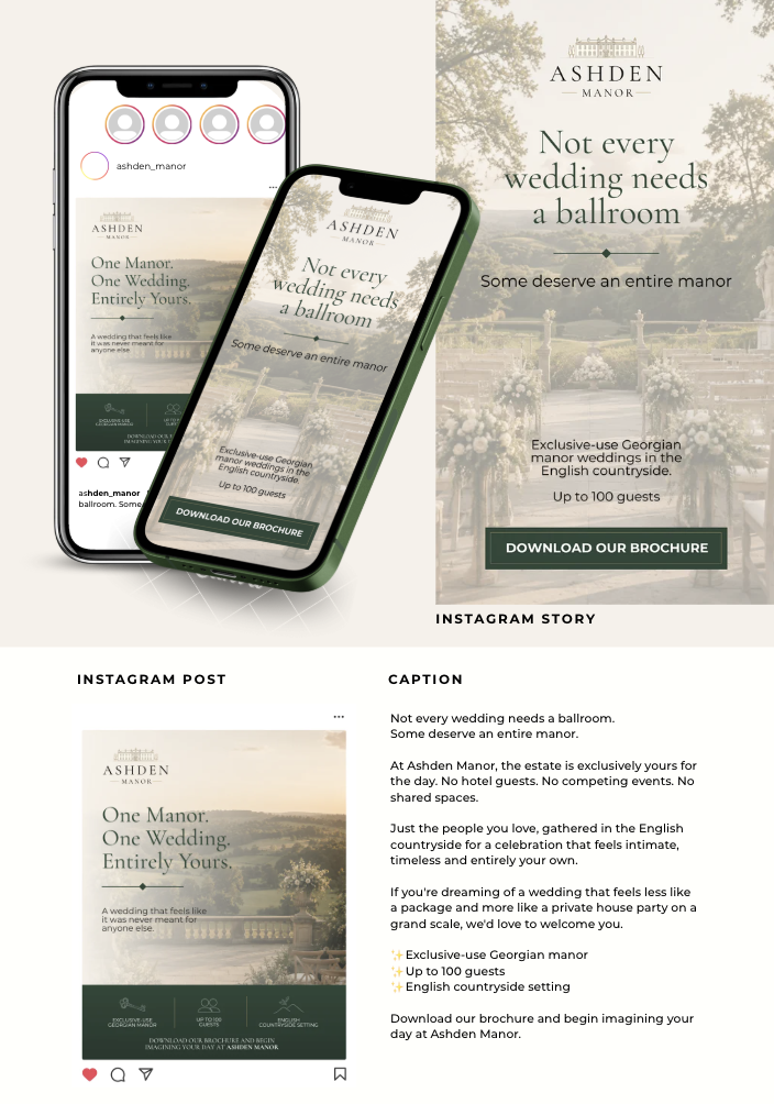 Ashdon Manor — Brand Guide 1