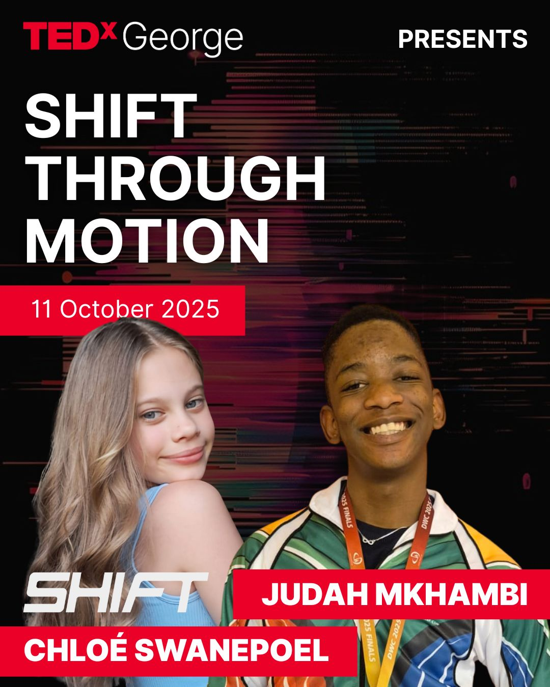 TEDxGeorge — Shift Through Motion